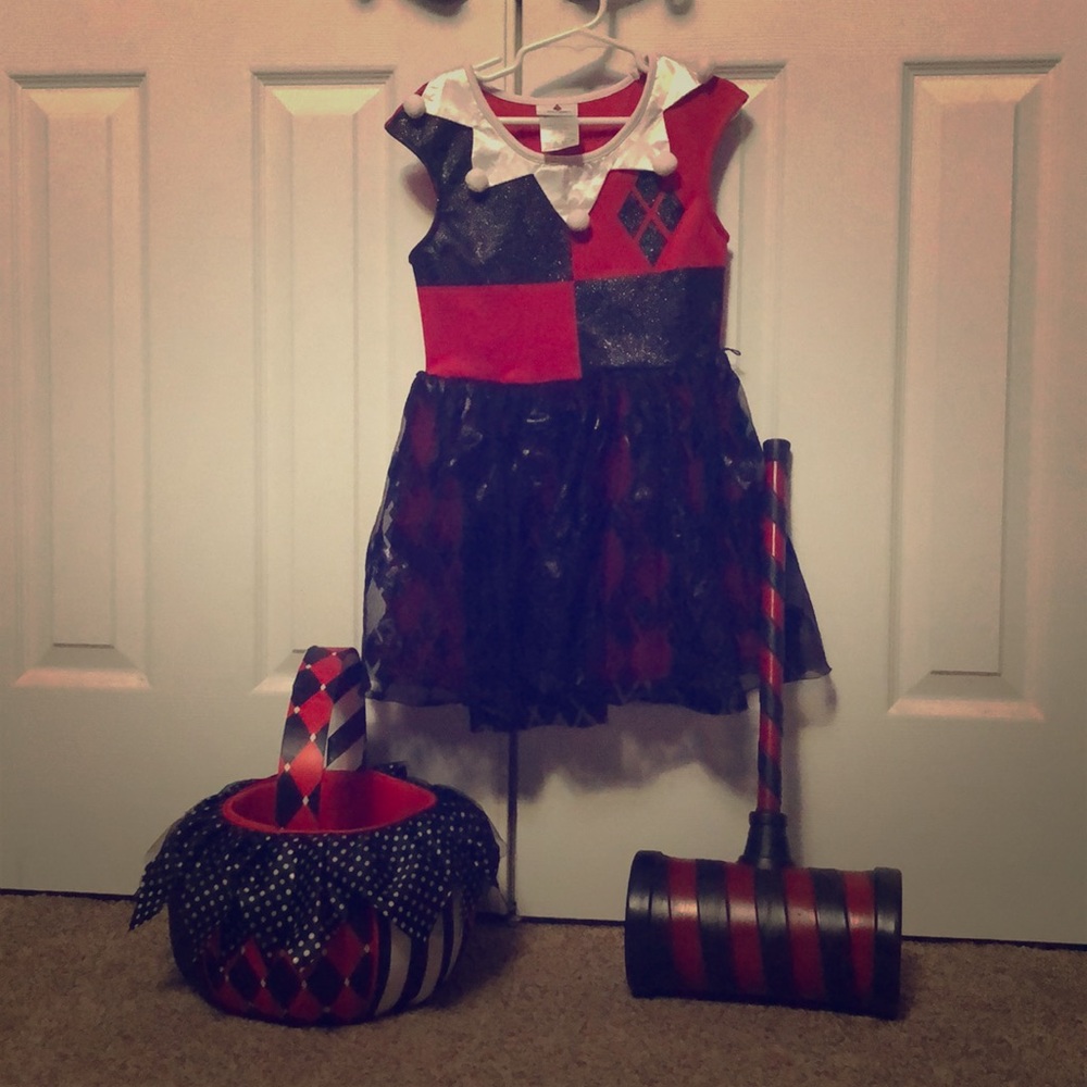 Child’s Small Harley Quinn costume